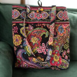 Vera Bradley Symphony in Hue Retired design Handbag- EUC!